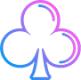 clubs card symbol